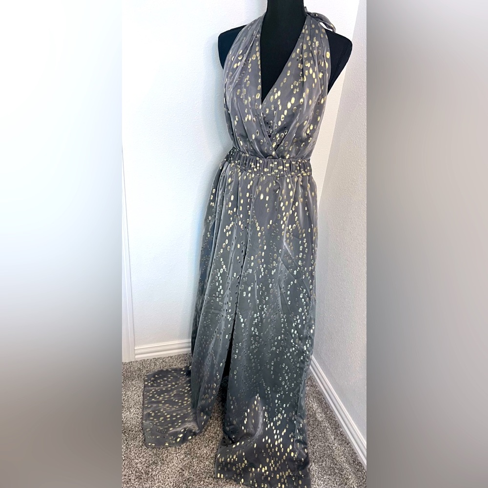 BGBGgeneration Halter Jumpsuit